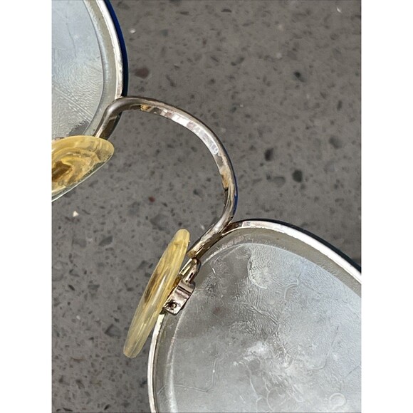 FRATELLI LOZZA DESIGN EYEGLASSES FRAMES ONLY ITALY Benny Blue 44-19-125 full rim - Picture 11 of 12